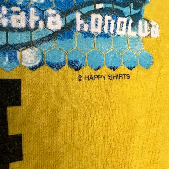 ๐๏ธ๐โโ๏ธ๐ Vintage Geiko HAWAII SURFING SWIMSUIT JUDGE Tee - RARE - Large - GUC - Picture 7 of 16